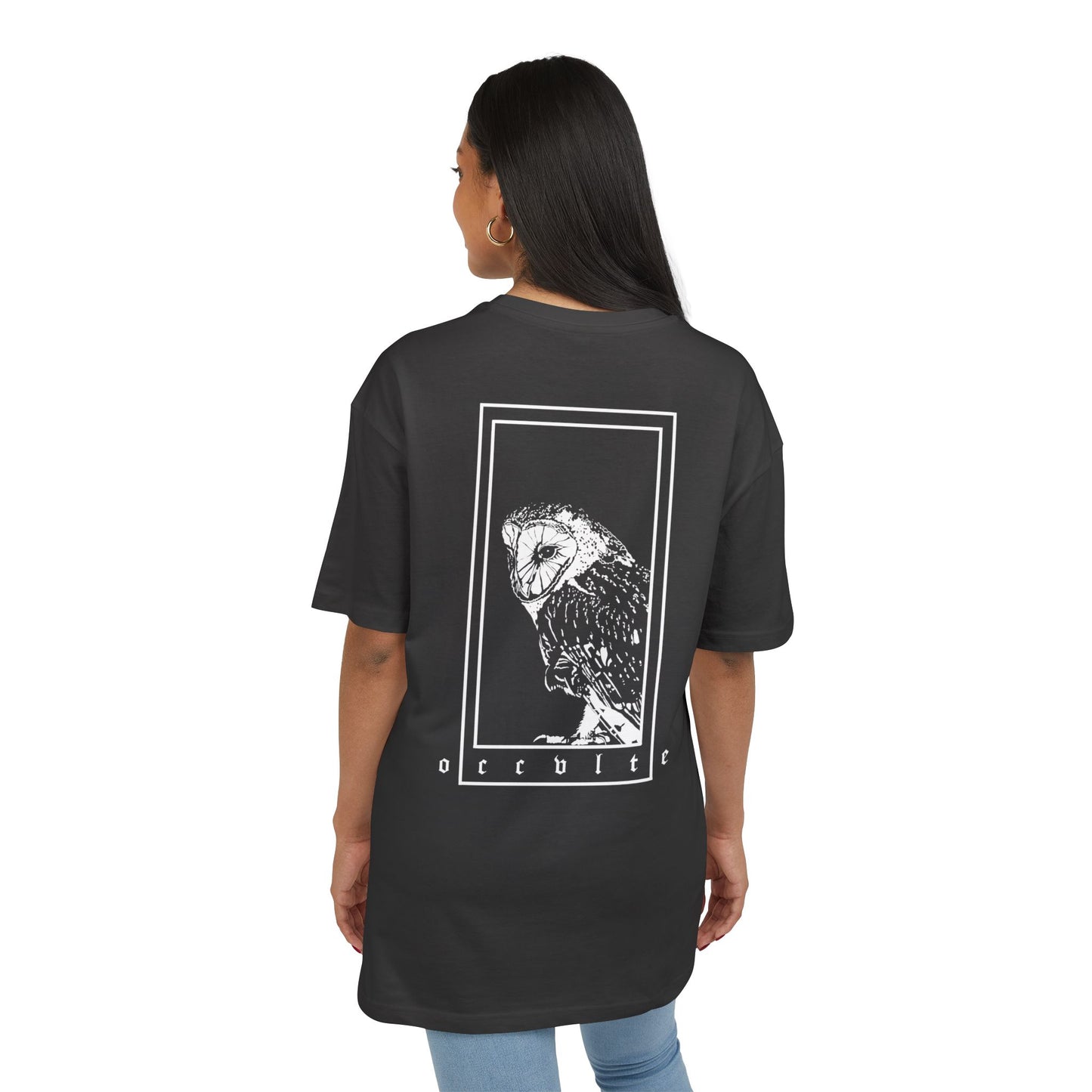 The Owl - Unisex Heavy Oversize Tee