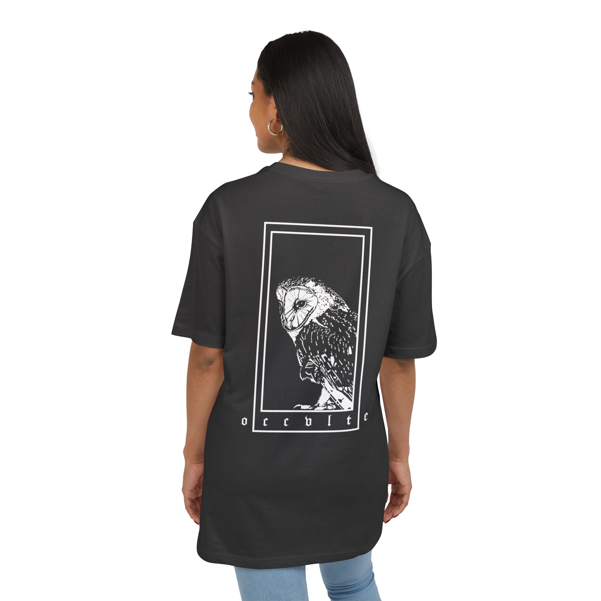 The Owl - Unisex Heavy Oversize Tee