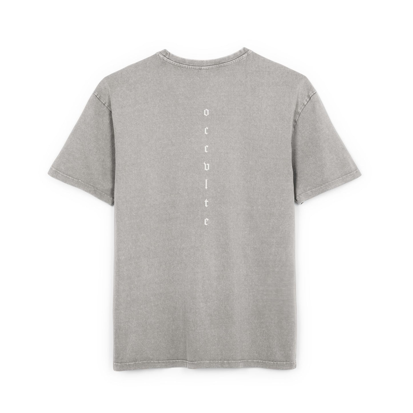 Baron Samedi Vévé - Men’s Acid Washed Oversized Tee