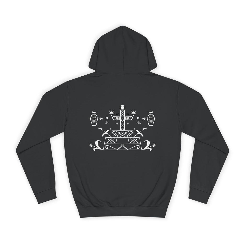 Baron Samedi Vévé Hoodie: Voodoo & Cozy