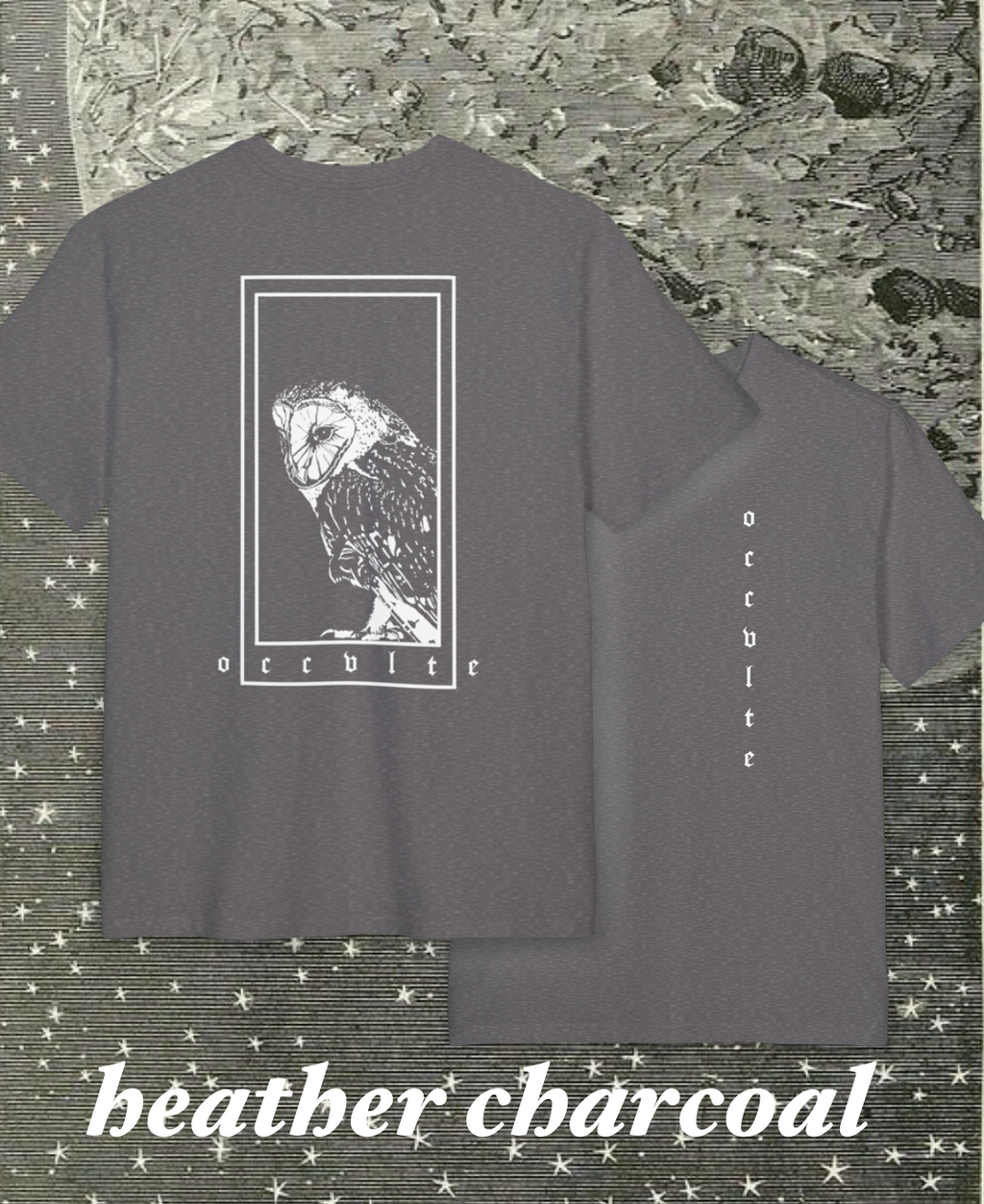 The Owl - Unisex Heavy Oversize Tee