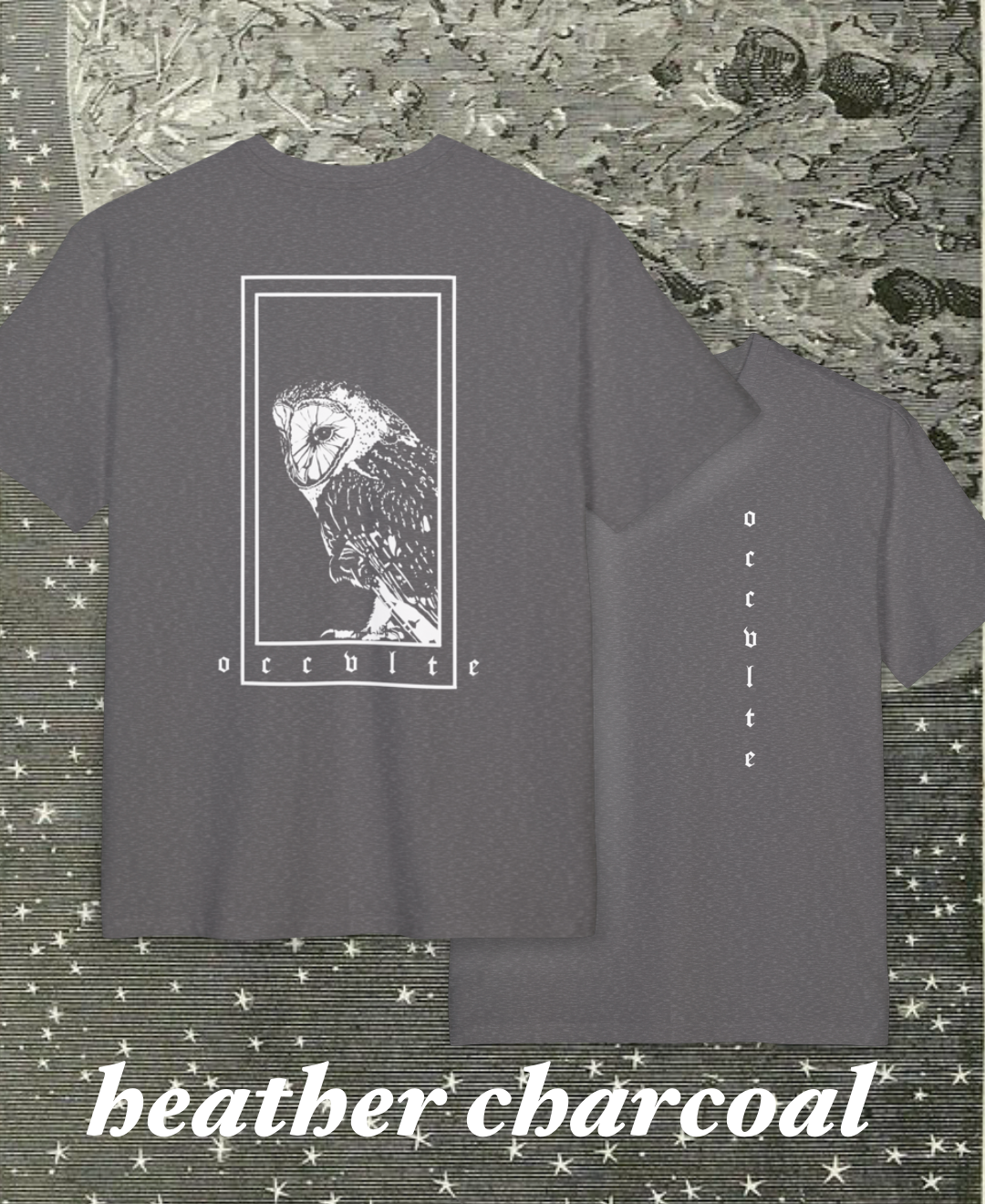 The Owl - Unisex Heavy Oversize Tee